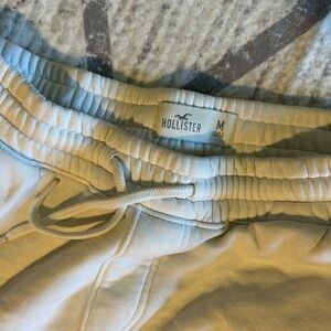 Hollister Kids Off-White Jogger Pants